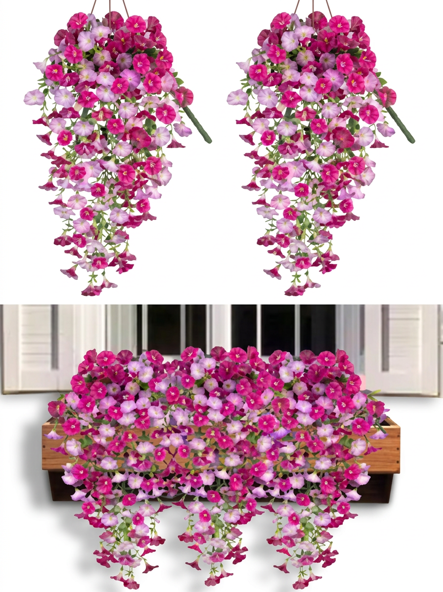Artificial Eucalyptus Silk Flower Vine