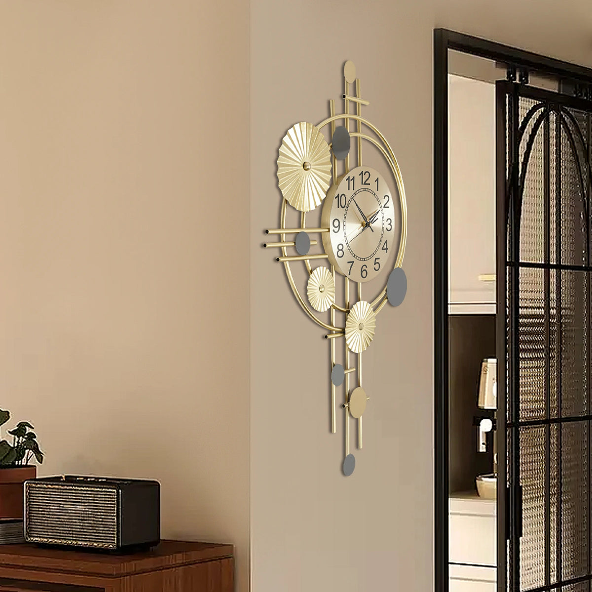 Elegant Silent Wall Clock