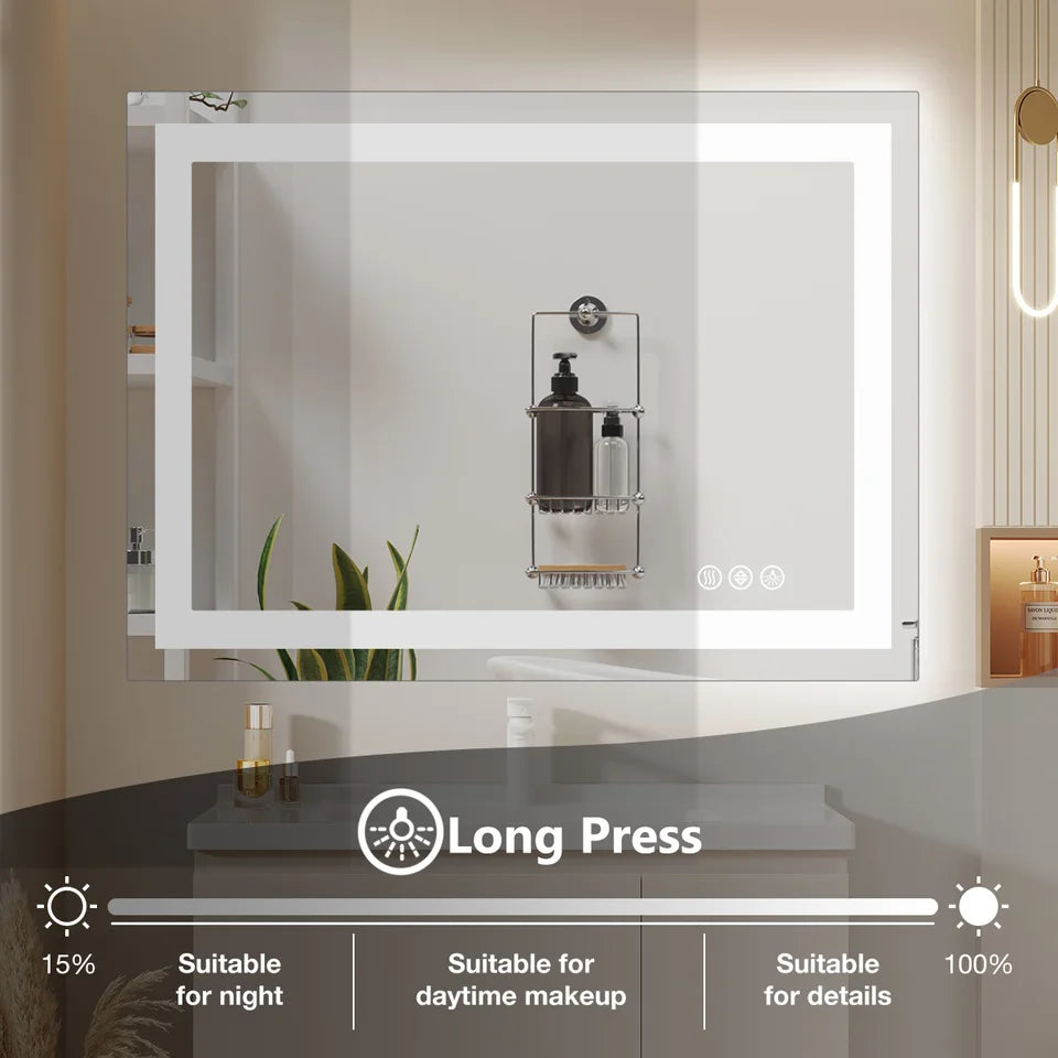LED Bathroom Vanity Mirror with Memory