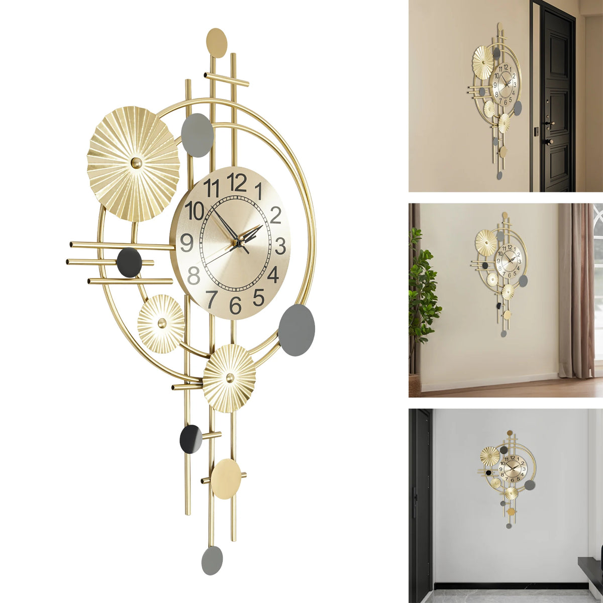 Elegant Silent Wall Clock